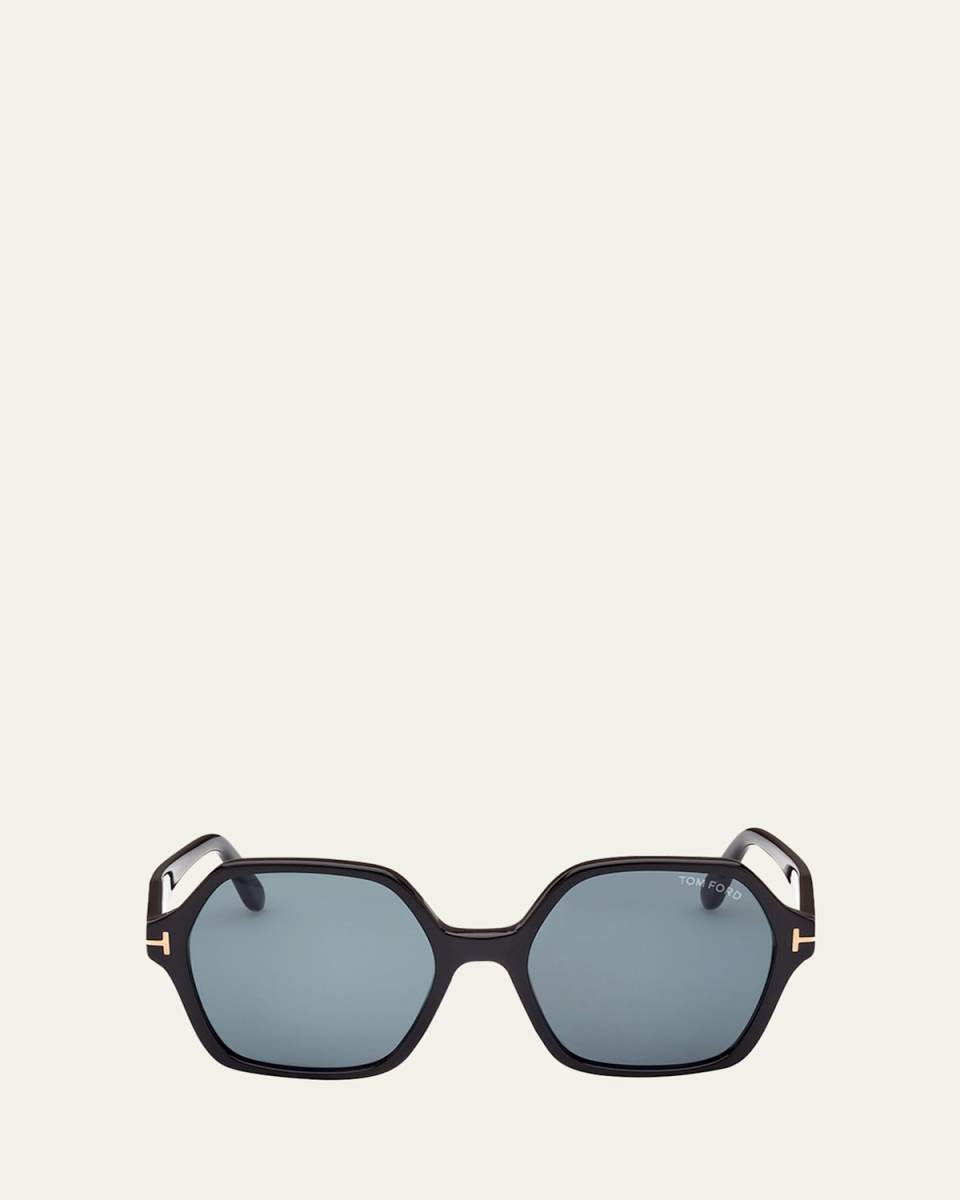 Geometric Square Acetate Sunglasses